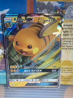Raichu gx SM213 pokemon sun & moon promo, Hobby en Vrije tijd, Verzamelkaartspellen | Pokémon, Ophalen of Verzenden, Zo goed als nieuw