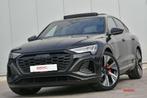 Audi Q8 e-tron e-tron Sportback quattro S line I NP €113.0, Auto's, Automaat, Gebruikt, 340 pk, Bruin