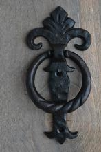 DEURKLOPPER ~sierlijk zwart~ gietijzer landelijk, Ophalen of Verzenden, Nieuw, Draadloos