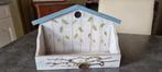Mooi decoratief open houten hangkastje, Ophalen of Verzenden