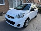 Nissan Micra 1.2i! Topstaat* 2015*Benzine* Garantie!, Voorwielaandrijving, Euro 5, Stof, Zwart