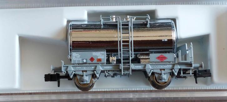 NLK 0710 TANKWAGON MITRAG SBB 1/160, Hobby en Vrije tijd, Modeltreinen | N-Spoor, Zo goed als nieuw, Wagon, Gelijkstroom, Fleischmann