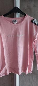 roze longsleeve Karl Lagerfeld maat 128, Kinderen en Baby's, Kinderkleding | Maat 128, Meisje, Karl Lagerfeld Kids, Ophalen of Verzenden