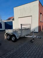 Dubbelasser 750 kilo, Auto diversen, Aanhangers en Bagagewagens, Ophalen, Gebruikt