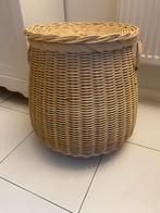 Rieten mand / wasmand, Ophalen, Mand, Rond, Zo goed als nieuw