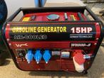 Gasoline benzine stroomgenerator Würzburg 15HP 8500-3 NiEUW, Ophalen, Nieuw