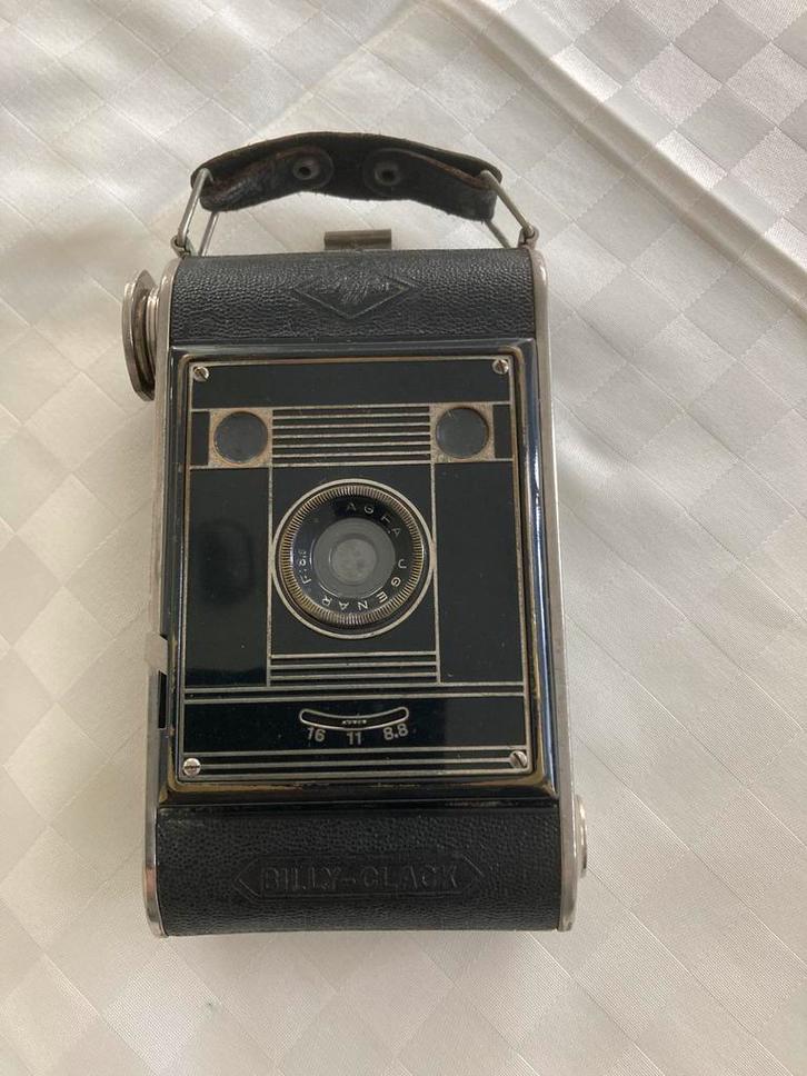 Fototoestel uit de jaren 1940-1950, Audio, Tv en Foto, Fotocamera's Analoog, Gebruikt, Compact, Overige Merken, Ophalen