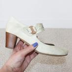 Schitterende Leren Gabor Pumps - 30 (Maat 6½ / 40) € 50,-, Kleding | Dames, Schoenen, Pumps, Verzenden, Beige, Gabor