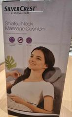 Shiatsu coussin de massage pour la nuque (heat and light), Sports & Fitness, Produits de massage, Comme neuf, Enlèvement, Chaise de massage ou Coussin