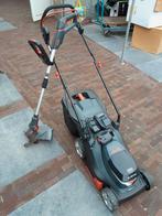 Alko 322 LI Easy accumaaier ACTIE gratis trimmer, Ophalen, Cirkelmaaier, Accu-grasmaaier, Zo goed als nieuw