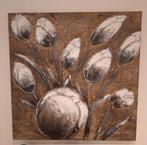 canvas 100cm op 100cm, Antiek en Kunst, Kunst | Schilderijen | Modern, Ophalen