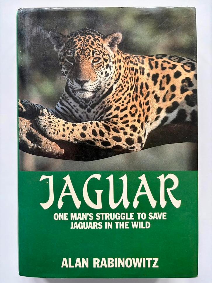 Jaguar,  Alan Rabinowitz,  1987, Belize, Boeken, Natuur, Zo goed als nieuw, Overige onderwerpen, Ophalen of Verzenden