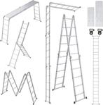 Multifunctionele ladder - 6-in-1, Ophalen, Nieuw, Ladder, Opvouwbaar of Inschuifbaar