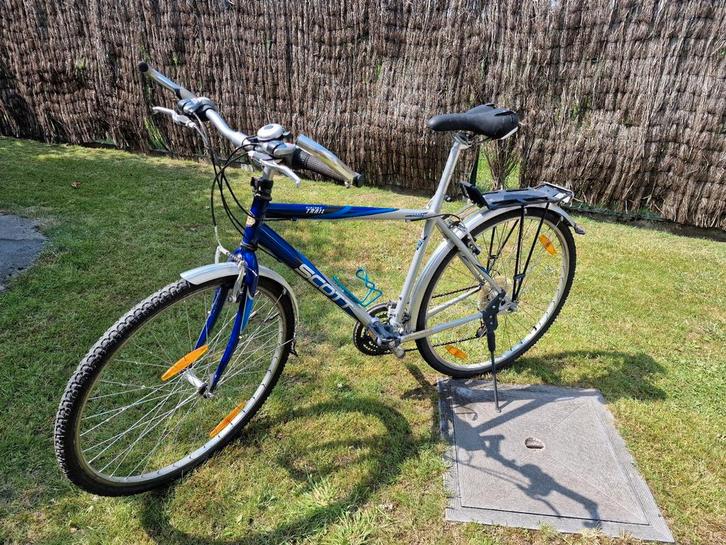 Scott MTB light met bagagedrager en 21 versnellingen, Fietsen en Brommers, Fietsen | Heren | Sportfietsen en Toerfietsen, Gebruikt