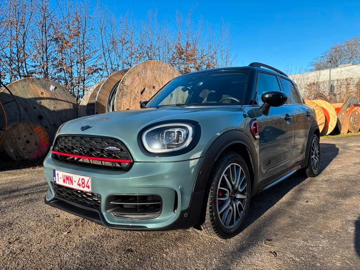 Mini Countryman JCW Sage Green 2.0 4All, Autos, Mini, Particulier, John Cooper Works, 4x4, ABS, Caméra de recul, Phares directionnels