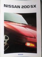 Nissan 200 SX Brochure - FRANS, Boeken, Auto's | Folders en Tijdschriften, Ophalen of Verzenden, Nissan