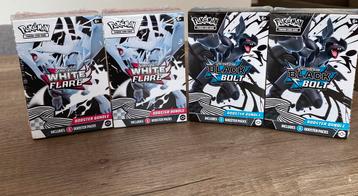 Pokemon Black Bolt & White Flare boosterbundle beschikbaar voor biedingen