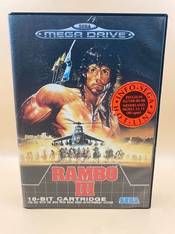 [1989]RAMBO III PAL SEGA Mega Drive.