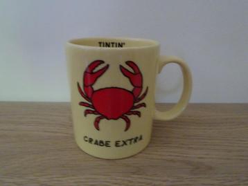 Porseleinen mok - Tintin Crab Extra - Hergé beschikbaar voor biedingen