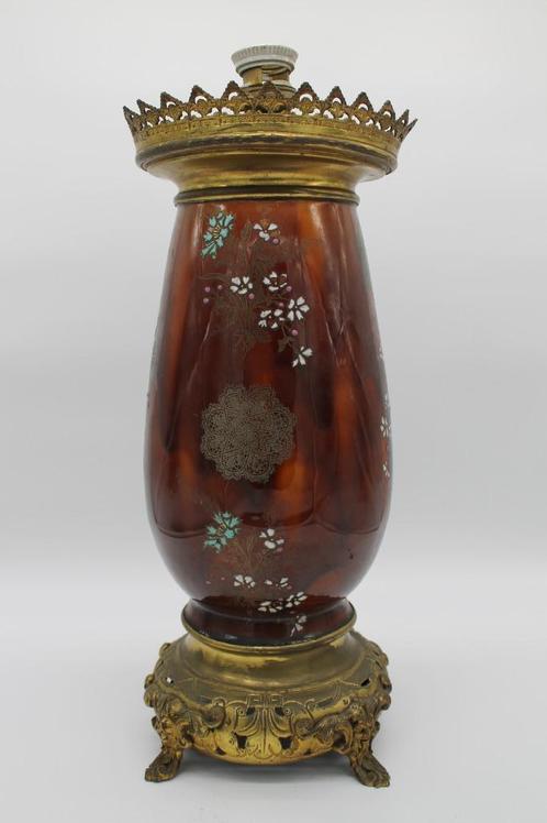 Pied de lampe B.F.K - ART NOUVEAU, Antiquités & Art, Antiquités | Céramique & Poterie, Enlèvement ou Envoi