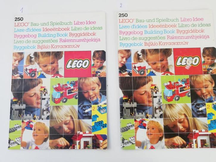 lego boek 250 van 1987, Motoren, Onderdelen | Suzuki, Gebruikt, Ophalen of Verzenden