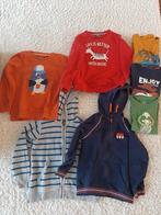 set 4 truien en 3 longsleeves maat 122 pinguïn, zebra, aap,, Kinderen en Baby's, Kinderkleding | Maat 122, Ophalen, Gebruikt