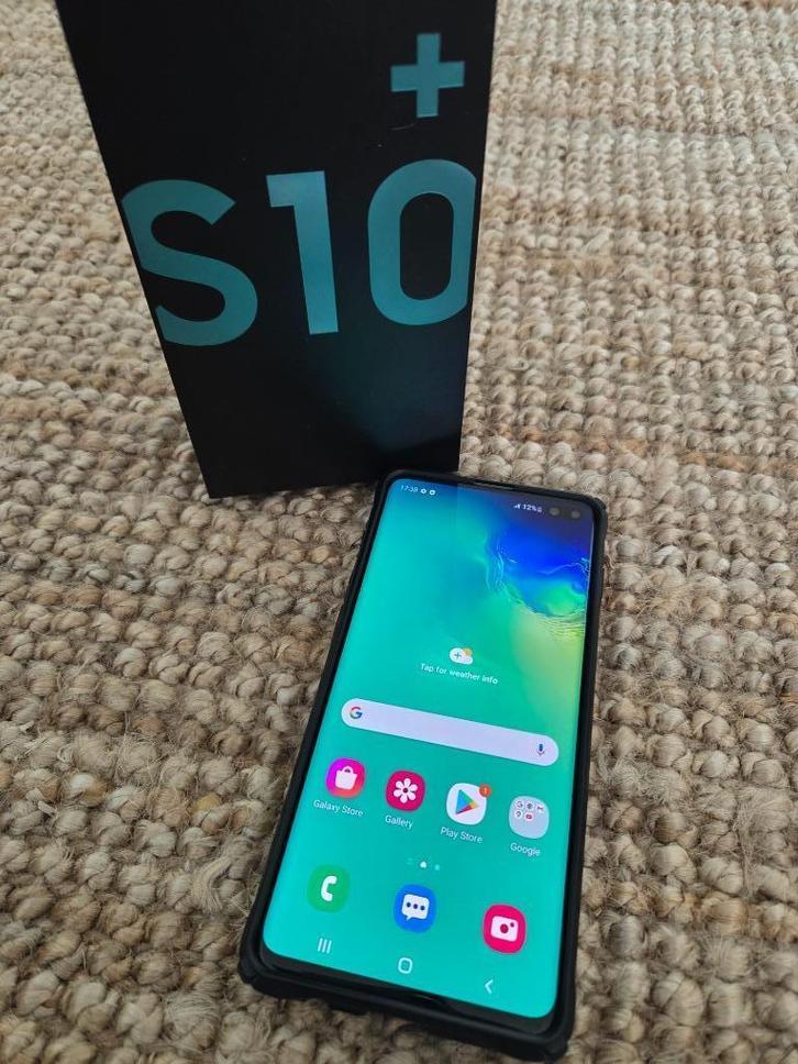 Galaxy Samsung S10+, Telecommunicatie, Mobiele telefoons | Samsung, Gebruikt, Galaxy S10, 128 GB, Zonder abonnement, Zonder simlock