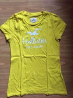 Geel T-shirt Hollister maat XS / 34, Maat 34 (XS) of kleiner, Hollister, Ophalen of Verzenden, Korte mouw