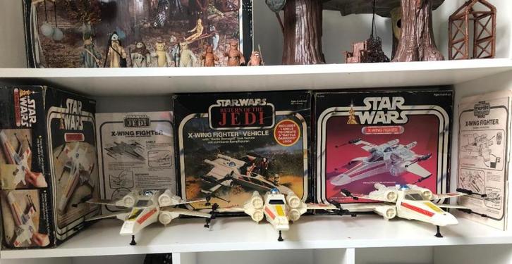 Star Wars Vintage X-Wing, Verzamelen, Star Wars, Gebruikt, Verzenden