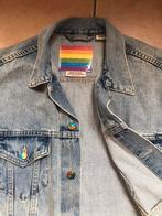 Jeans vest blauw .dames/heren .  merk Levi’s . Maat :grote M, Maat 38/40 (M), Blauw, Ophalen of Verzenden, Zo goed als nieuw