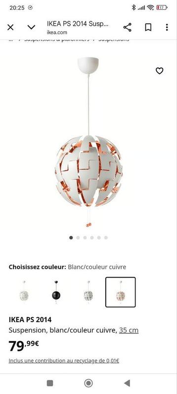 Suspension Ikea  beschikbaar voor biedingen