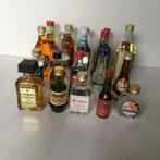 20 Miniatuur likeur flesjes - vol - Amaretto, grappa, ..., Enlèvement ou Envoi