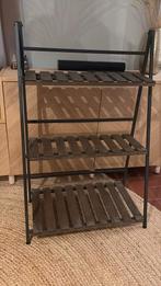 Étagère 3 niveaux en bois et métal, Enlèvement, Comme neuf