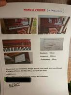 Piano et tabouret, Musique & Instruments, Pianos
