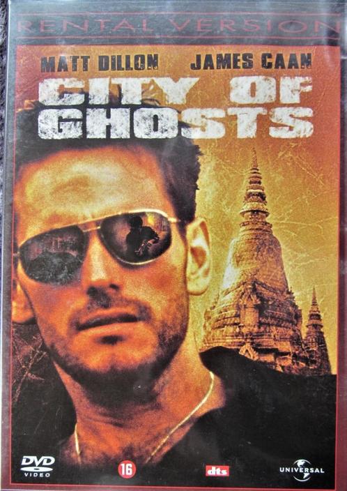 DVD ACTIE/THRILLER- CITY OF GHOSTS (MATT DILLON- JAMES CAAN), CD & DVD, DVD | Action, Utilisé, Thriller d'action, Tous les âges