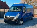 opel movano/dub.cab/2015/airco/navi/dakrek/7pl/euro5b, Auto's, Bestelwagens en Lichte vracht, Voorwielaandrijving, Stof, Zwart