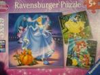 Ravensburger puzzel 5+, 3 puzzels van 49 stuks, 10 tot 50 stukjes, 4 tot 6 jaar, Gebruikt, Ophalen of Verzenden