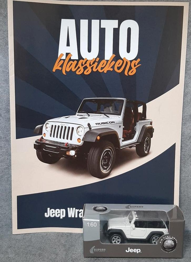 Welly 1/60, Jeep Wrangler Rubicon, nieuw, Hobby en Vrije tijd, Modelauto's | Overige schalen, Nieuw, Auto, Ophalen of Verzenden