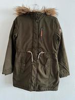 Kaki parka winterjas C&A maat 152, C&A, Meisje, Ophalen of Verzenden, Zo goed als nieuw