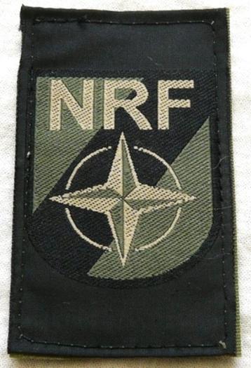 Embleem Mouw GVT, NATO Response Force (NRF), KL, va 2003.(1) beschikbaar voor biedingen