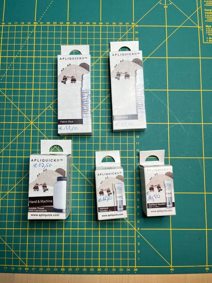 Apliquick benodigdheden, Hobby en Vrije tijd, Naaien en Fournituren, Nieuw, Overige typen, Ophalen