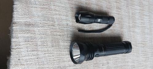 Professionele zaklampen met baterij, Caravans en Kamperen, Zaklampen, Zo goed als nieuw, Accu, Ophalen of Verzenden