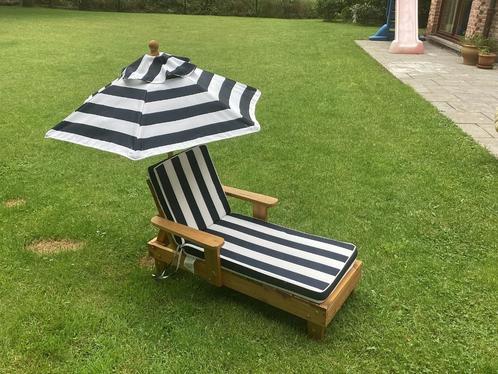 Tuinset, Tuin en Terras, Tuinsets en Loungesets, Zo goed als nieuw, Tuinset, Hout, Ophalen