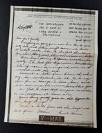 V-Mail -2- uit de Tweede Wereldoorlog, Verzamelen, Militaria | Tweede Wereldoorlog, Ophalen of Verzenden