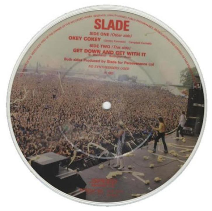 SLADE singles CHEAP5 + LIVE AT READING & 4 meer, Cd's en Dvd's, Vinyl | Rock, Zo goed als nieuw, Poprock, Ophalen of Verzenden