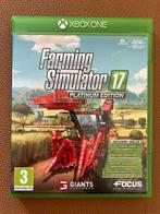 Farming Simulator 17 Platinum edition xbox one, Games en Spelcomputers, Games | Xbox One, Ophalen of Verzenden, Zo goed als nieuw
