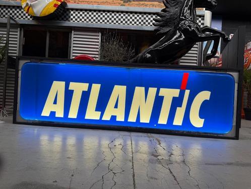 Echt Atlantisch-Amerikaans lichtbord uit 1980, Verzamelen, Merken en Reclamevoorwerpen, Gebruikt, Ophalen