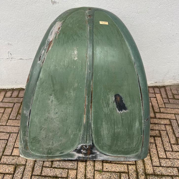 VW Kever 1958-1960 motorkap 4-lip Dickholmer groen, Auto diversen, Auto-accessoires, Gebruikt, Ophalen of Verzenden