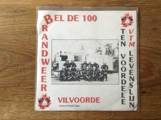 single brandweer vilvoorde, Cd's en Dvd's, Vinyl Singles, Single, Nederlandstalig, 7 inch, Ophalen of Verzenden