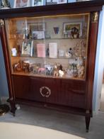 Vitrine kast,mahonie Empire stijl, Huis en Inrichting, Ophalen, Zo goed als nieuw